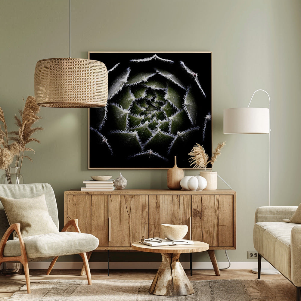 Sempervivum Rosette | Canvas