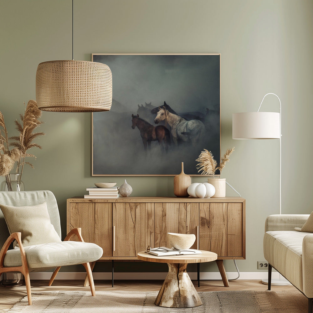 The lost horses | Canvas