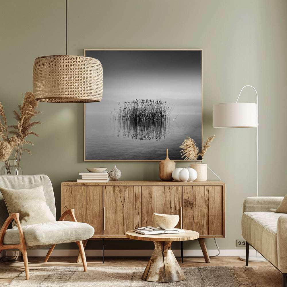 Mustavalkoinen hiljaisuus | Canvastaulut