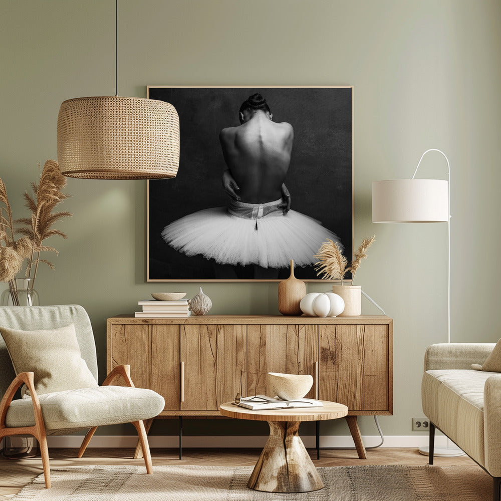 plecy baletnicy 2 | Wydruki na łótnie