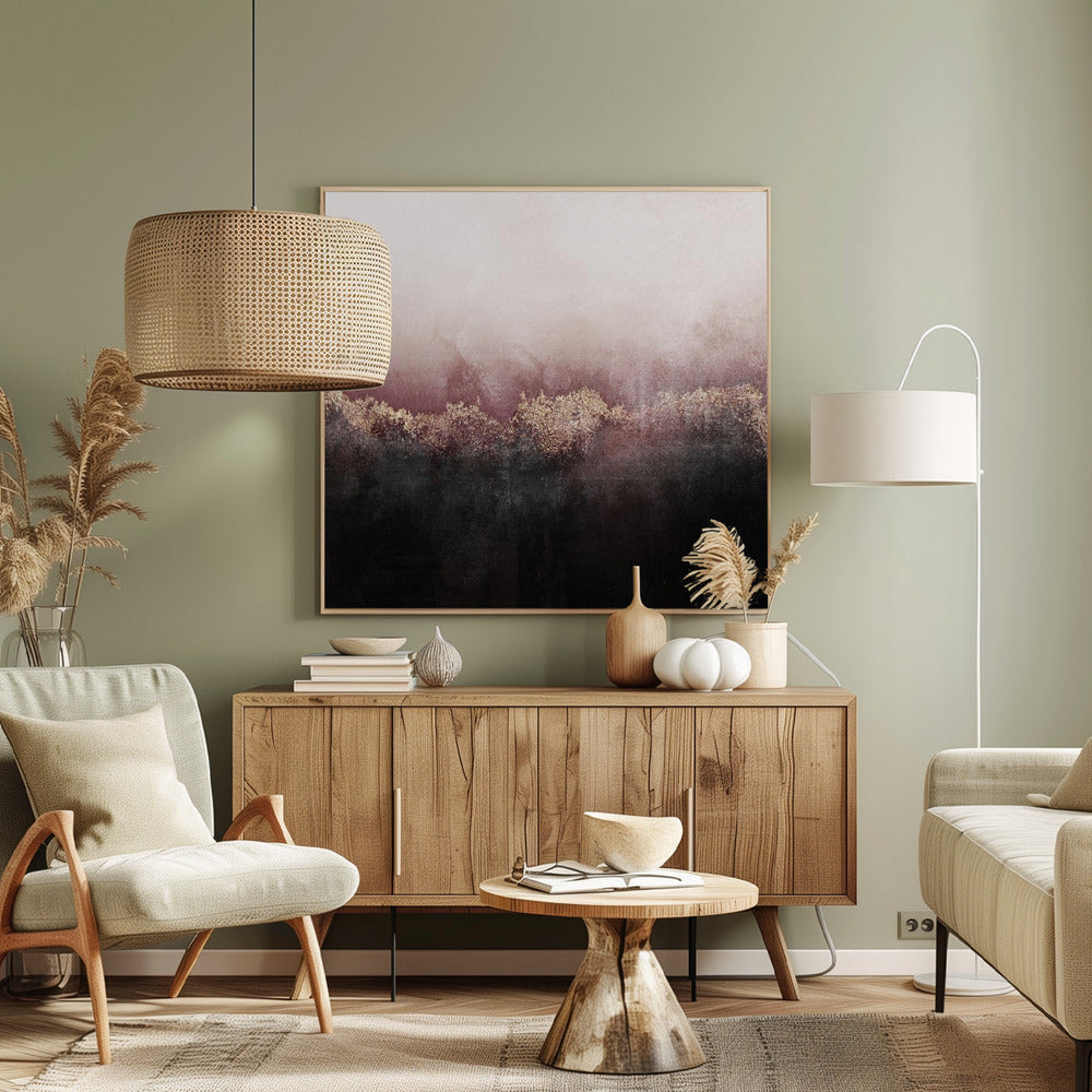 Różowe niebo | Wydruki na łótnie