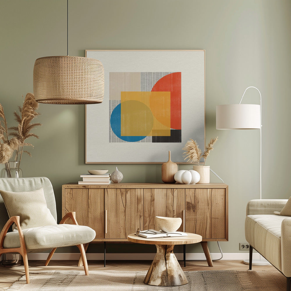 Midcentury Modern -esine nro 2 | Canvastaulut