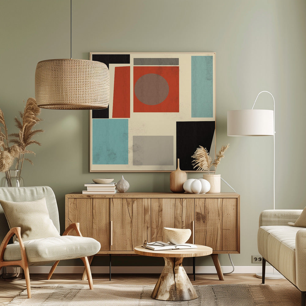 PUNKT GEOMETRYCZNY nr 1 | Wydruki na łótnie