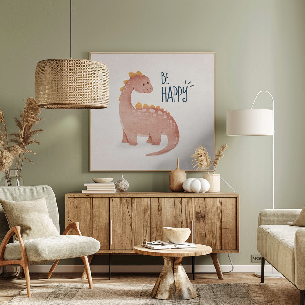 Długa Szyja Dinozaura | Wydruki na łótnie