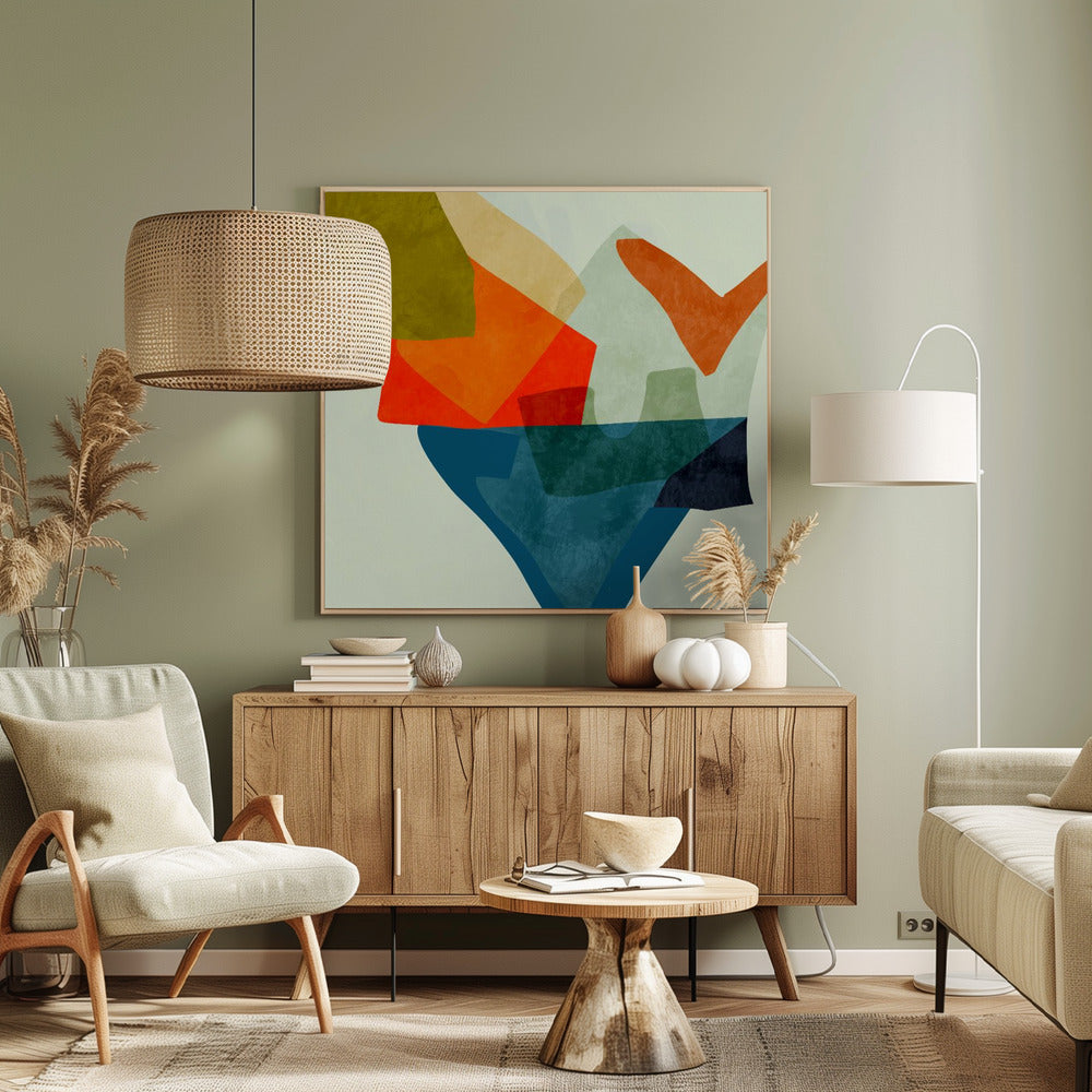 Kształty i linie5 Kopiuj | Wydruki na łótnie