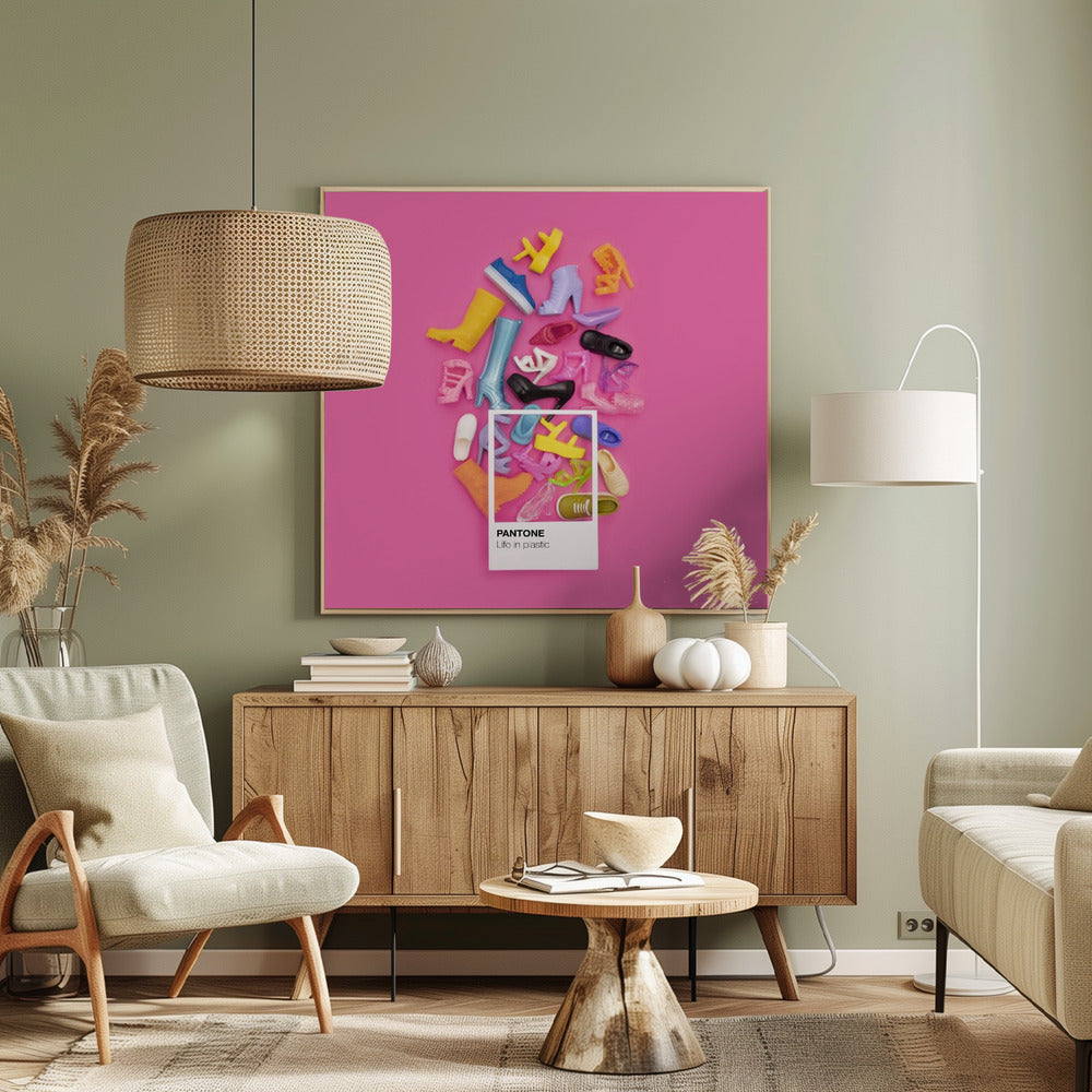 Życie w plastiku | Wydruki na łótnie