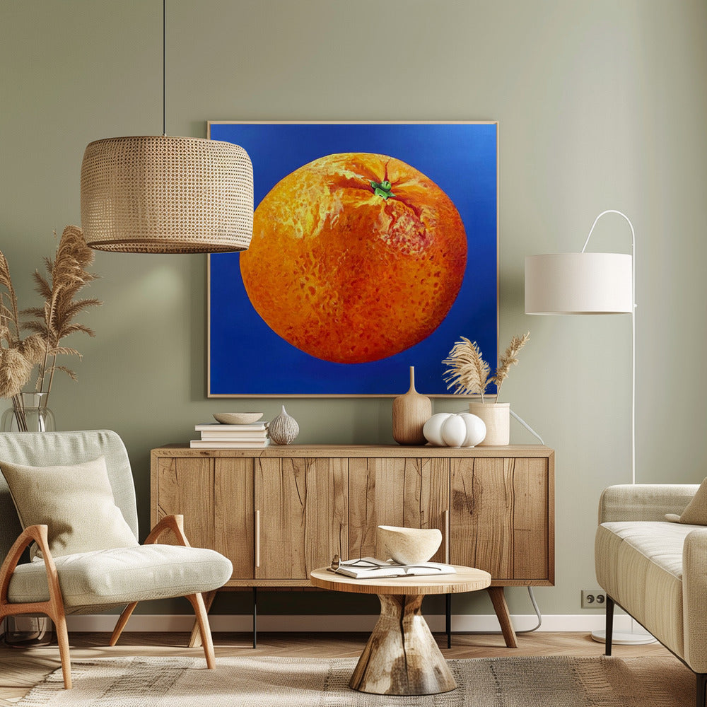 Große Orange | Leinwand