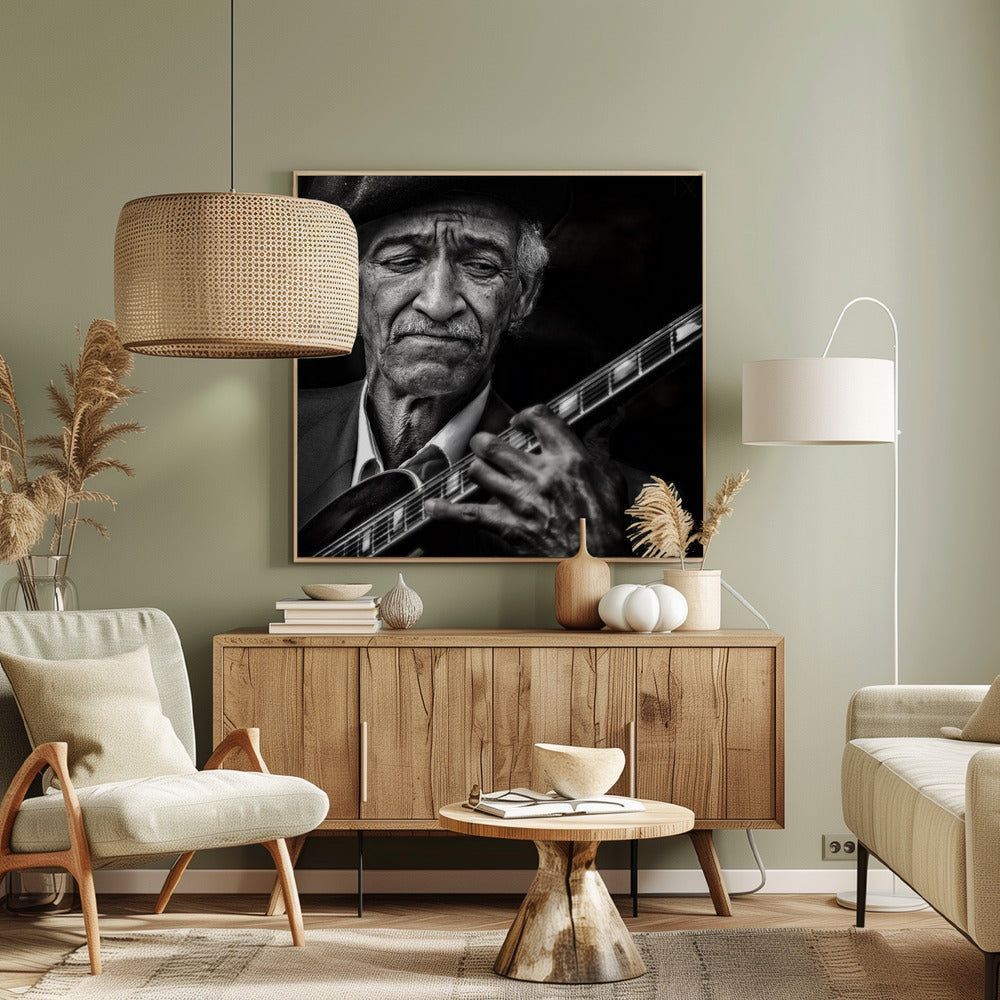 der Gitarrist | Leinwand-Bilder