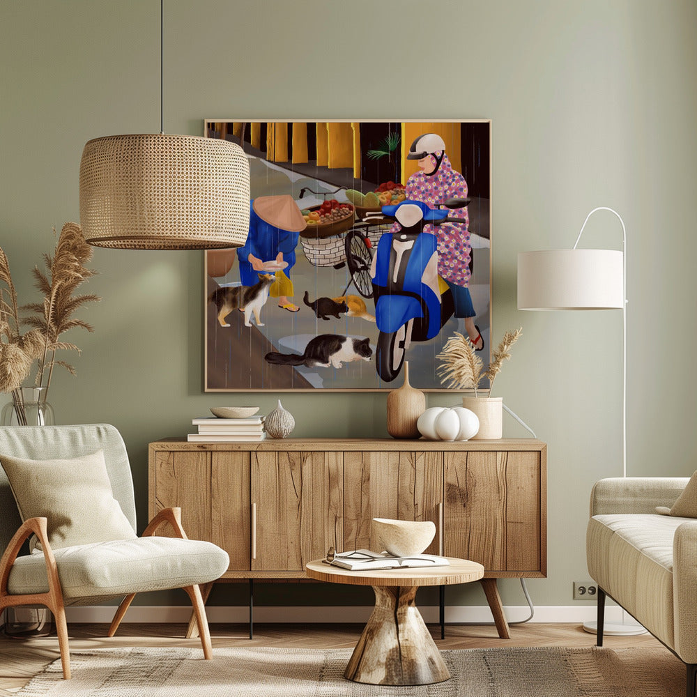 Vietnamese Street | Canvas