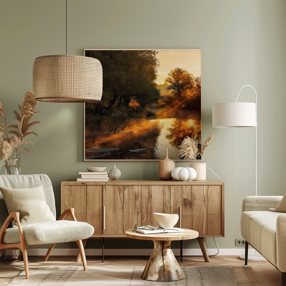 Quand la nature peint avec la lumière I | Tableaux sur Toile