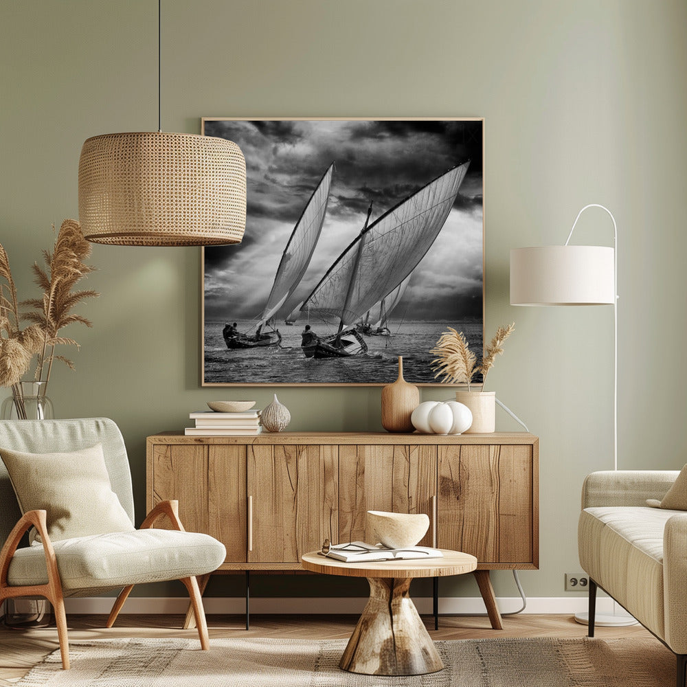 Sailboats and Light | Canvas