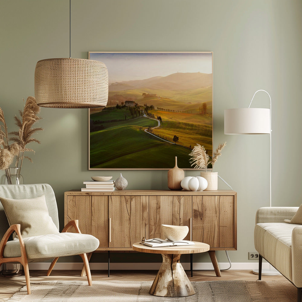 Val d'Orcia | Canvastaulut