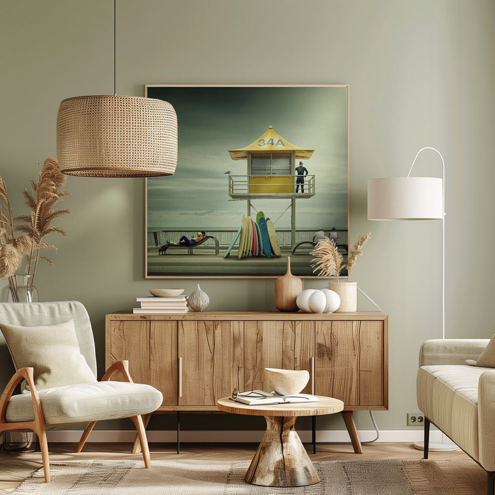 The life guard | Canvas