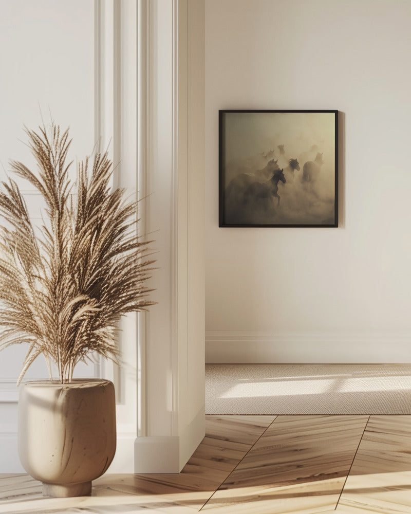 migration of horses | Poster