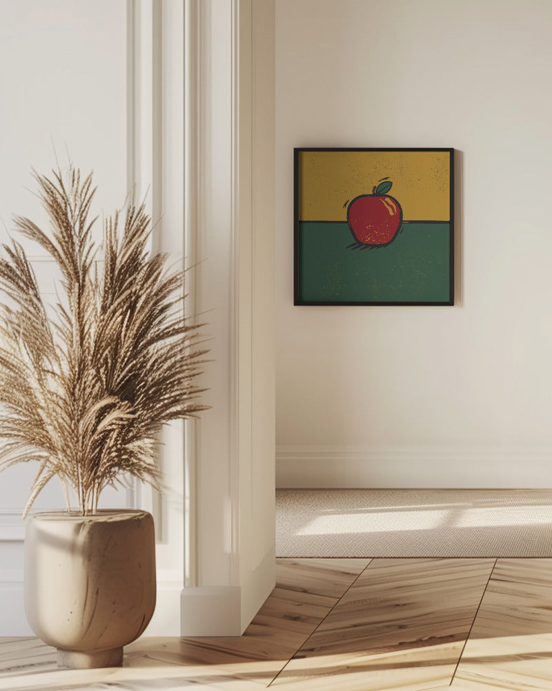 Apfel | Poster - Kunstdruck