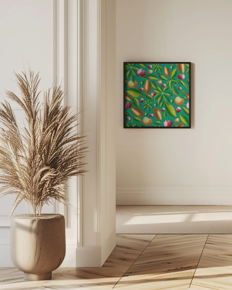 Baobac Pattern Green | Poster