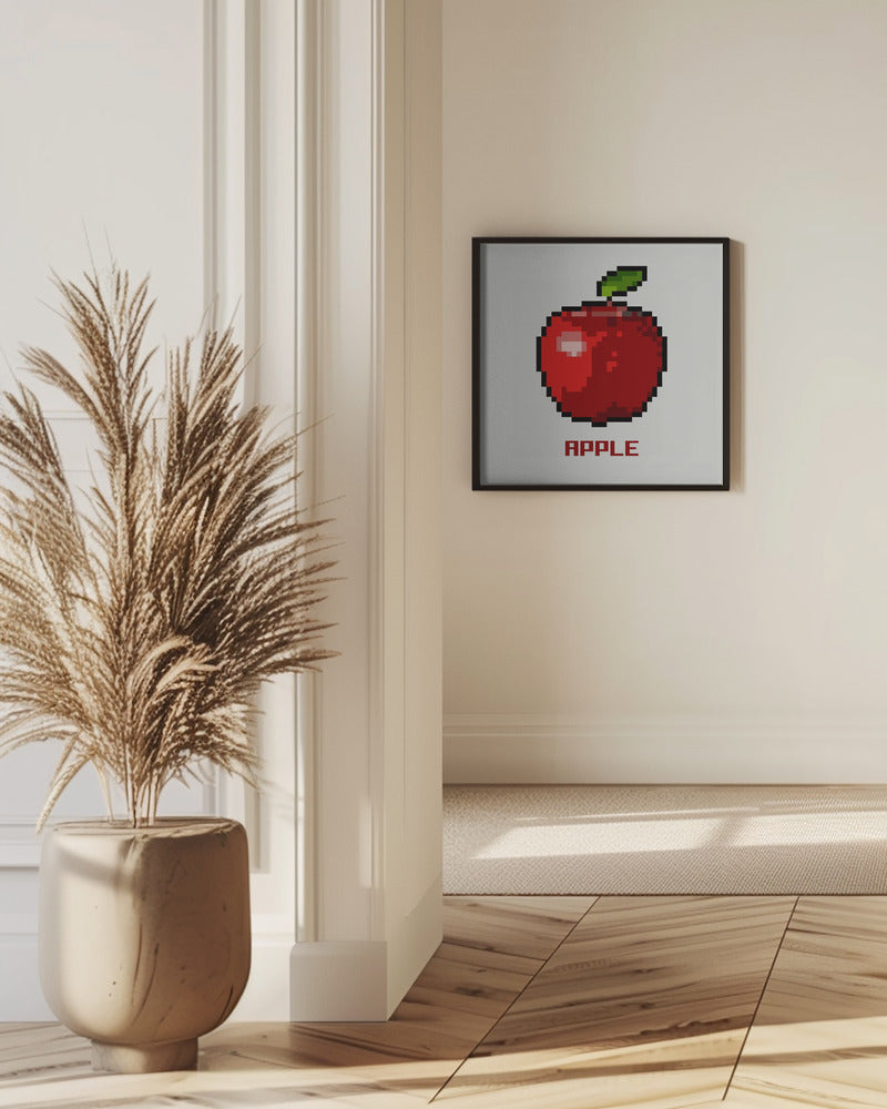 Pixelfrucht - Apfel | Poster