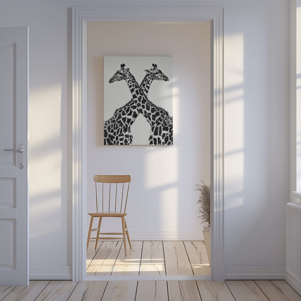 Kaksi tornia | Canvastaulut