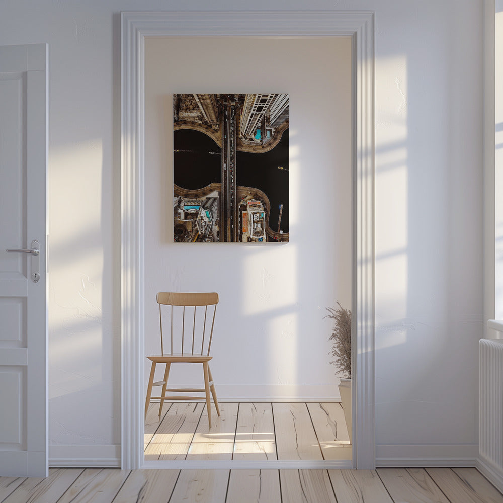 vision d'en haut | Tableaux sur Toile