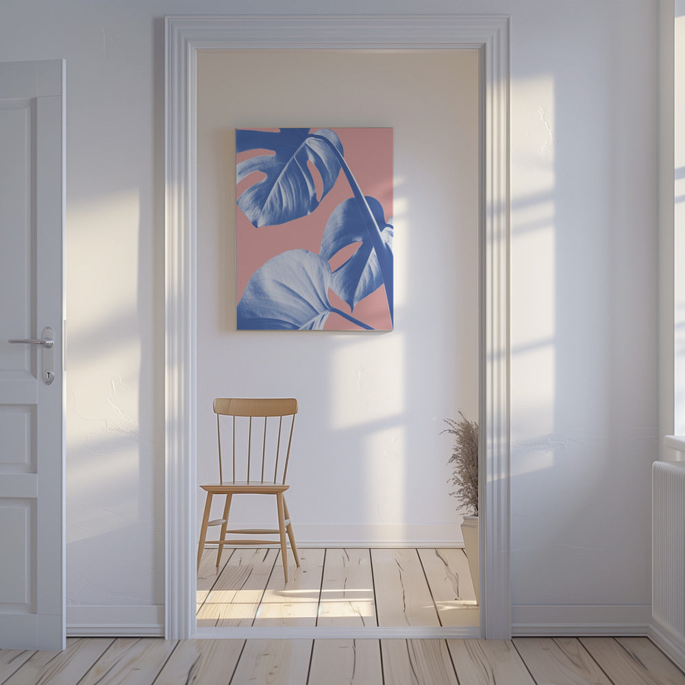 Monstera Lila 05 | Leinwand-Bilder