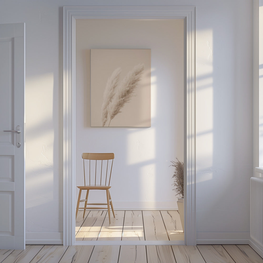Pampas Grass Begie 15 | Canvas
