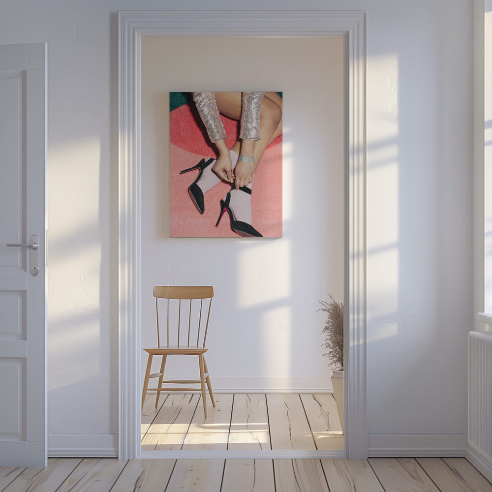 Valmistautuminen Vaaleanpunainen | Canvastaulut