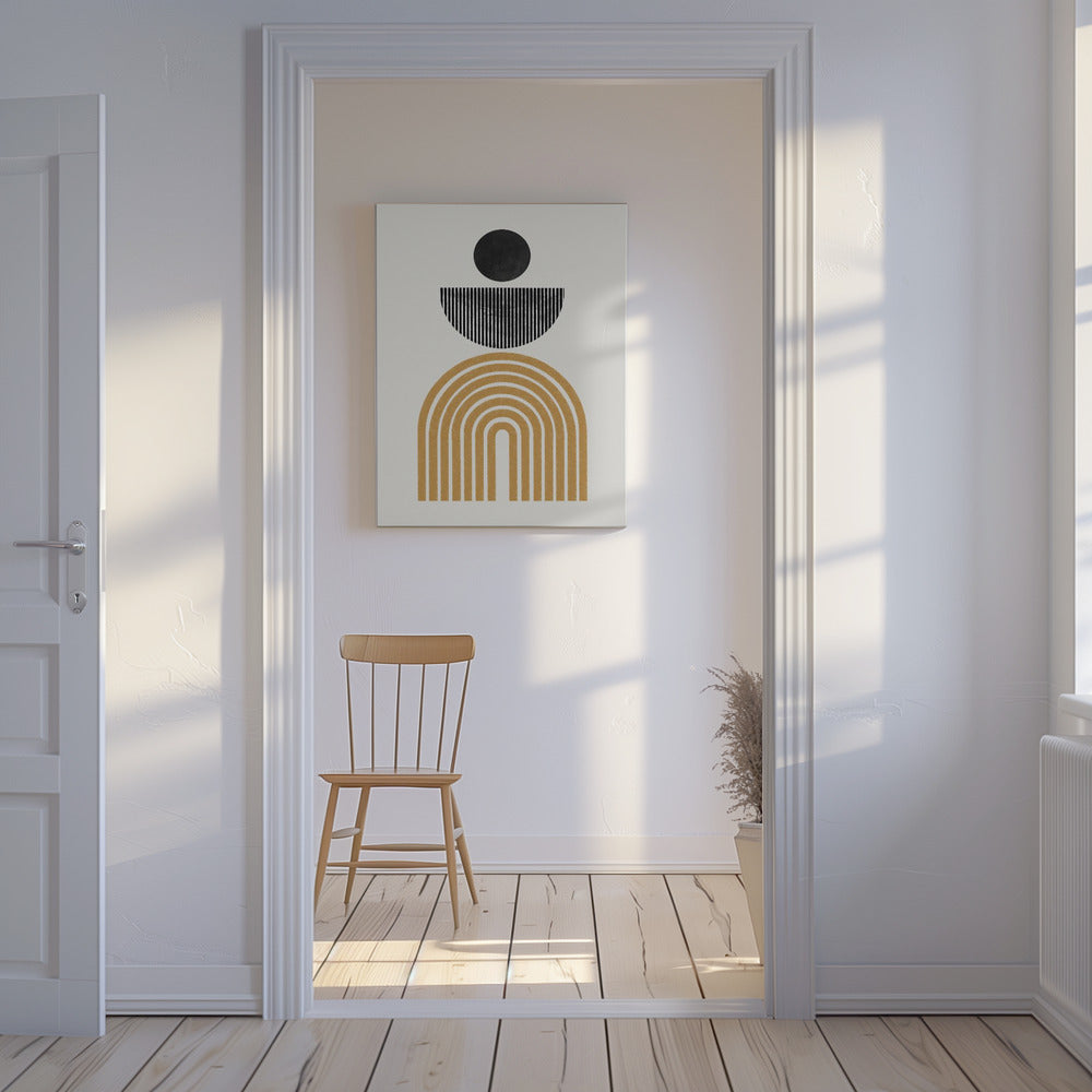 Midcentury Composition | Canvas