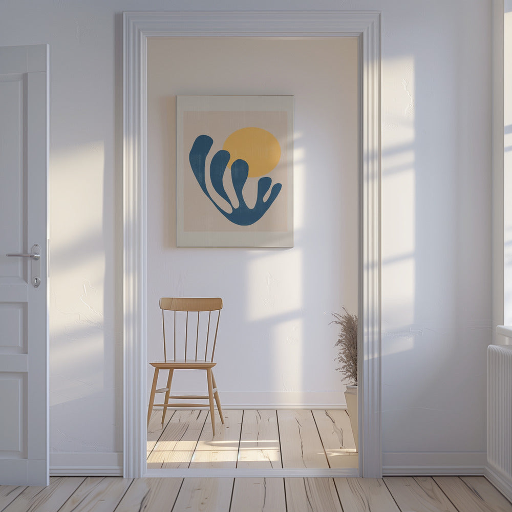 Planta Moderna No1. | Impresiones en Lienzo