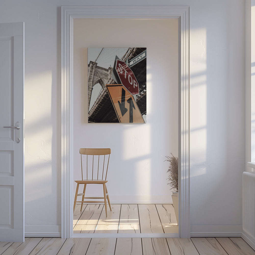 Przystanek Most Brookliński | Wydruki na łótnie