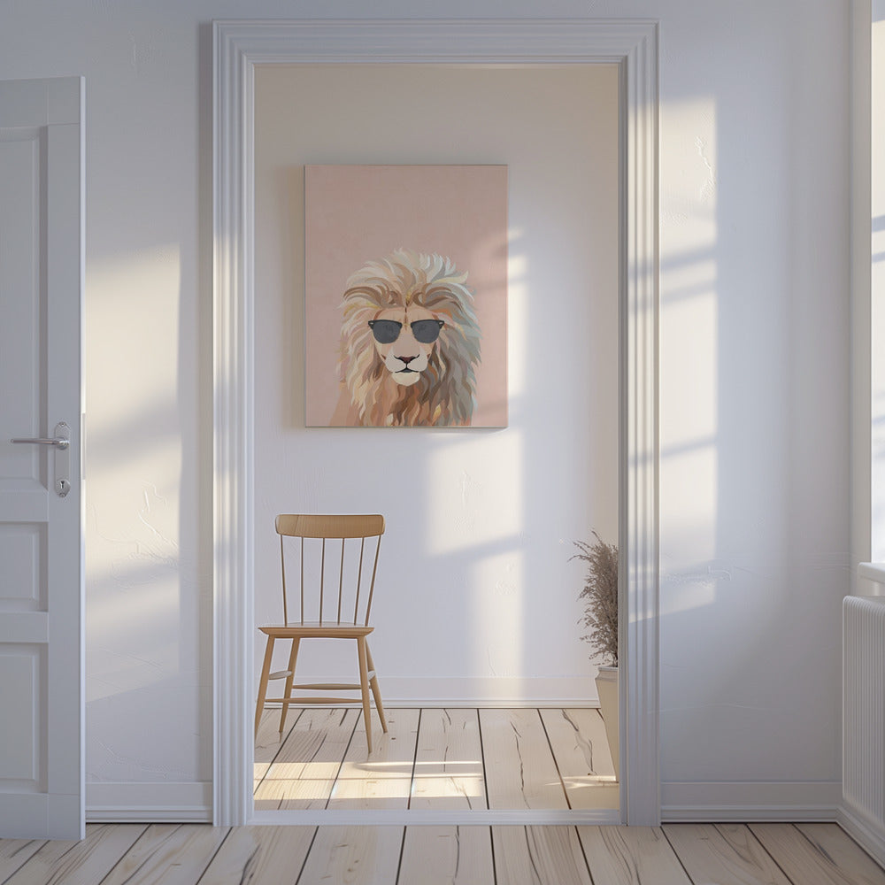 Cool cat lion | Canvas