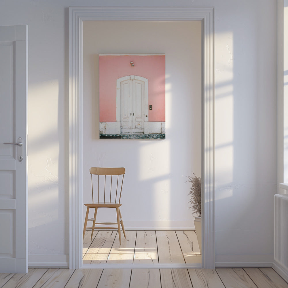 Den vita dörren Lissabon | Canvas