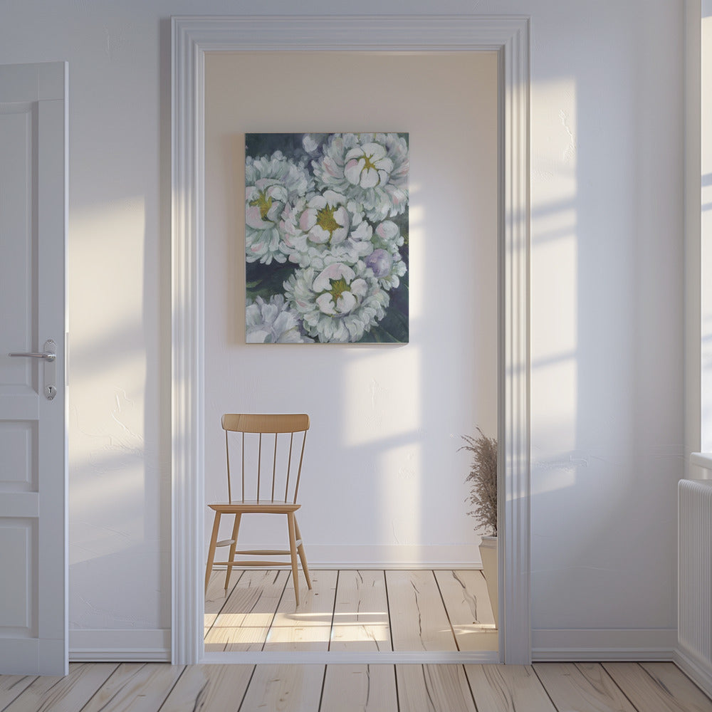 Willoh malerische Pfingstrosen | Leinwand-Bilder