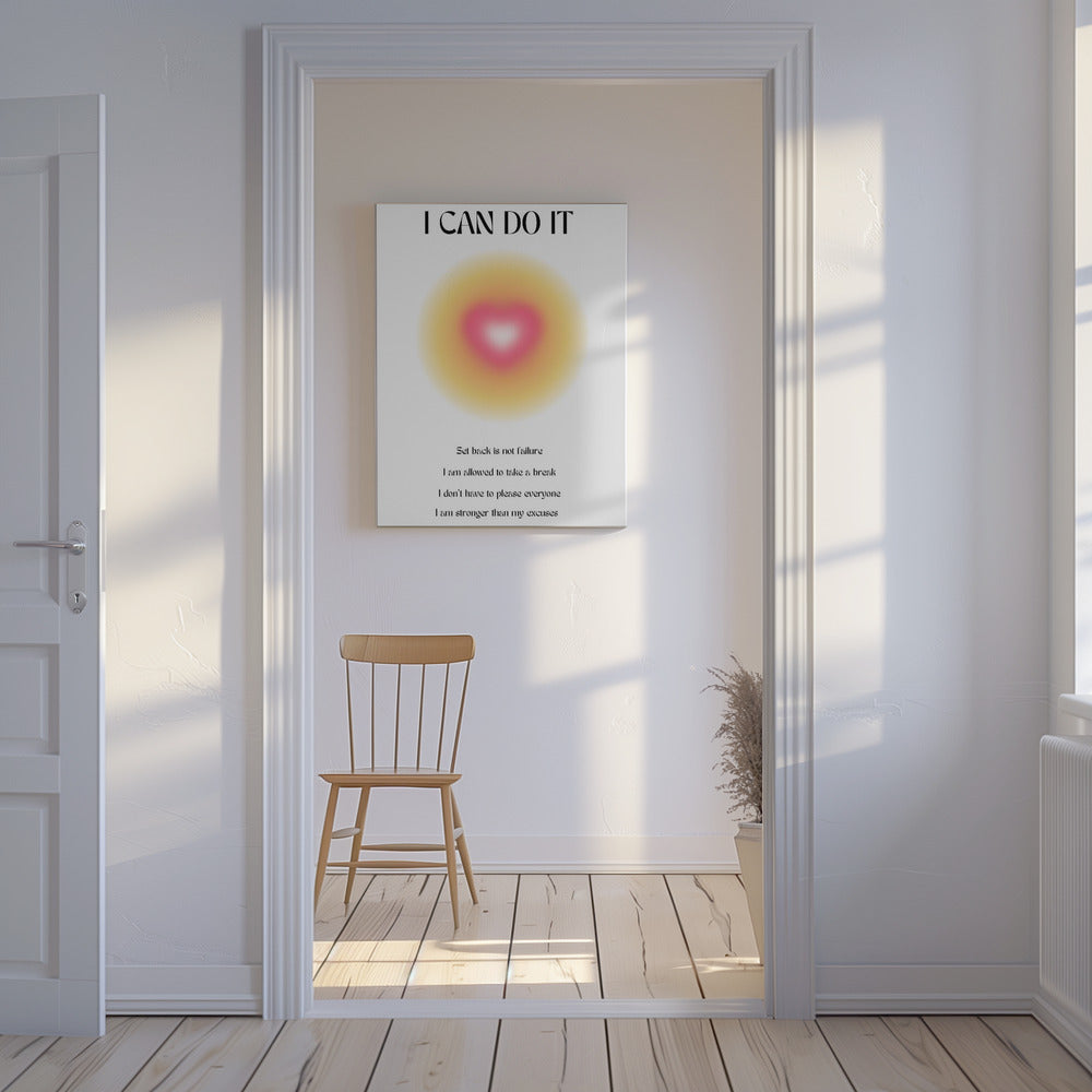 Motiverande aura Poster | Canvas