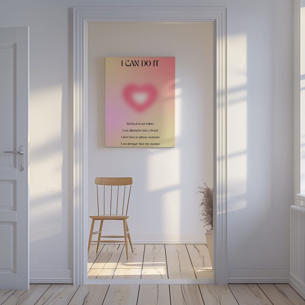 Motivational Aura Poster | Canvas