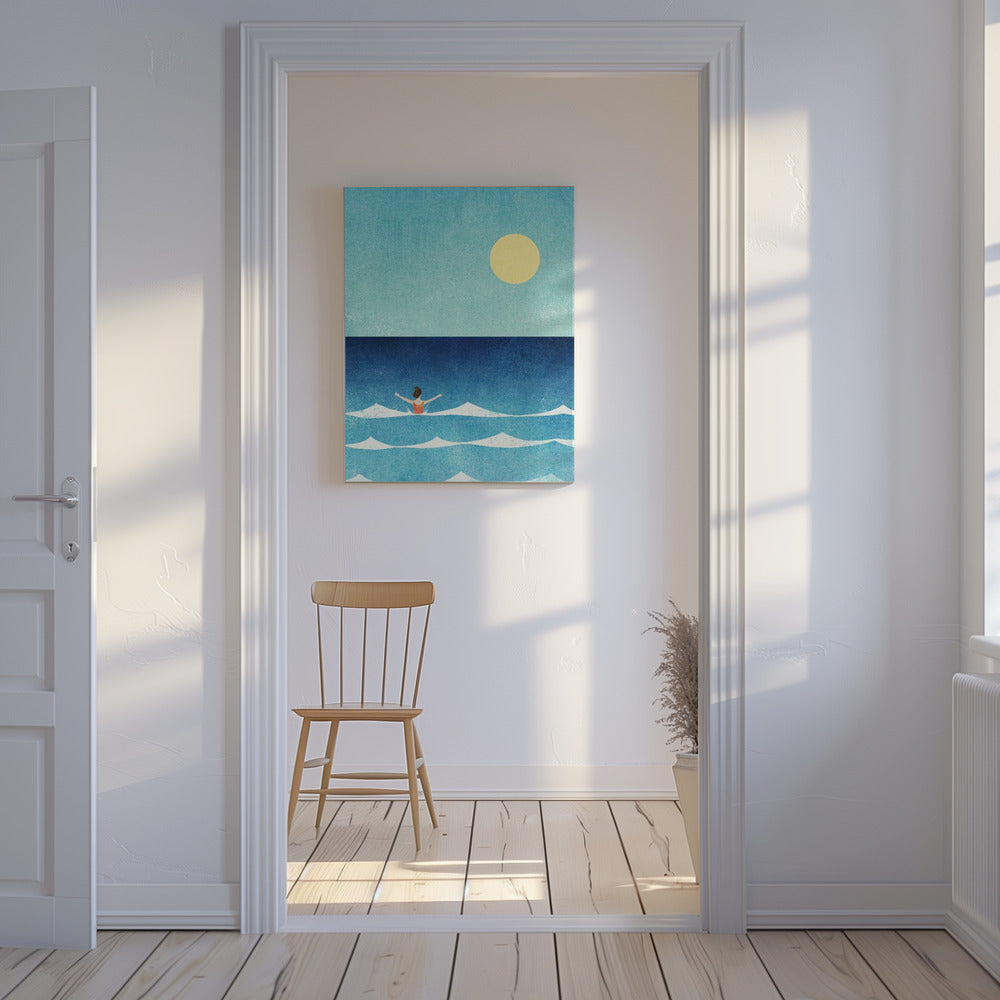 Sea Swim ii | Canvas