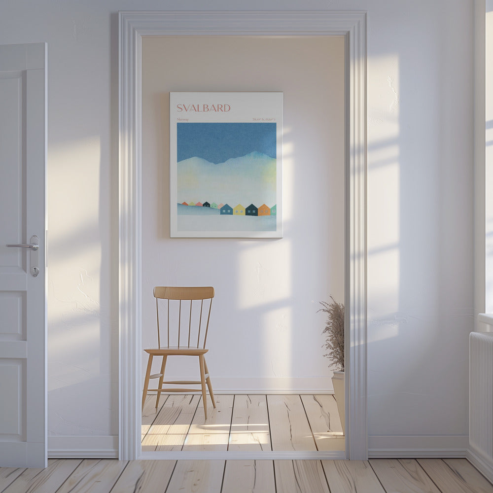 Huippuvuoret, Norja | Canvastaulut