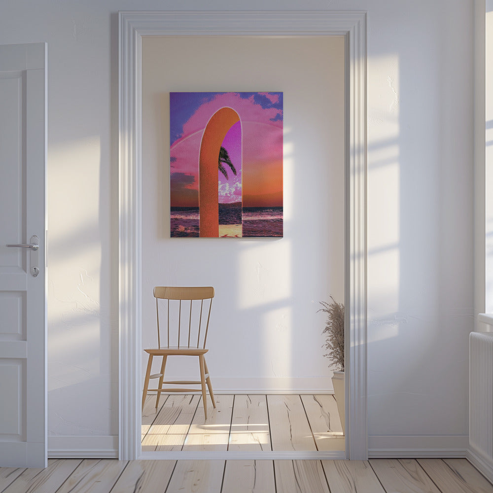 Portaalin Vaporwave | Canvastaulut