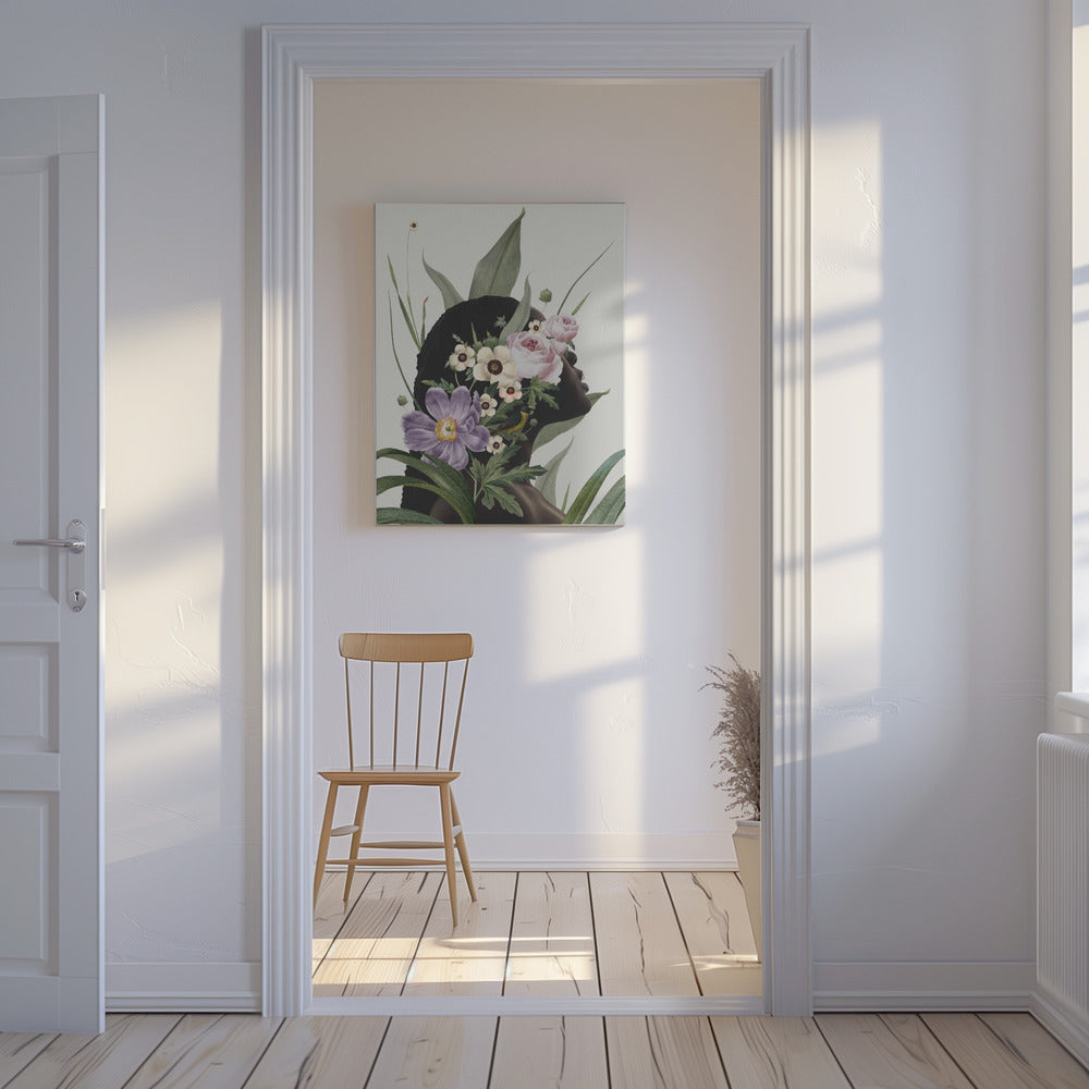 Purple flower | Canvas