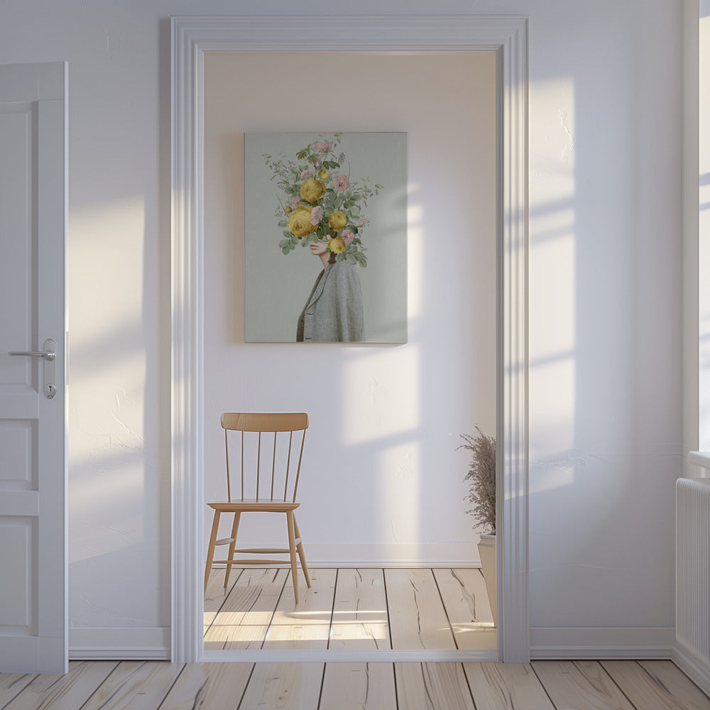 Yellow bouquet | Canvas