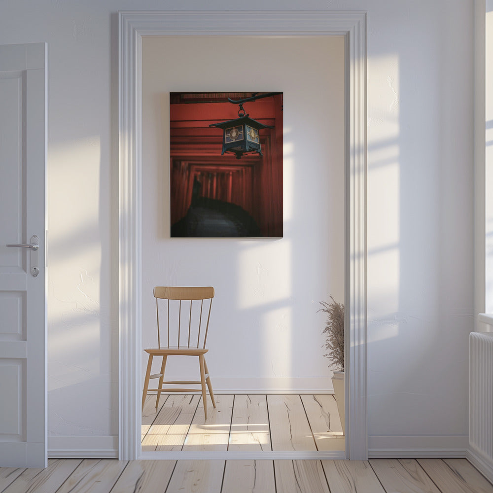 Golden Lantern | Canvas