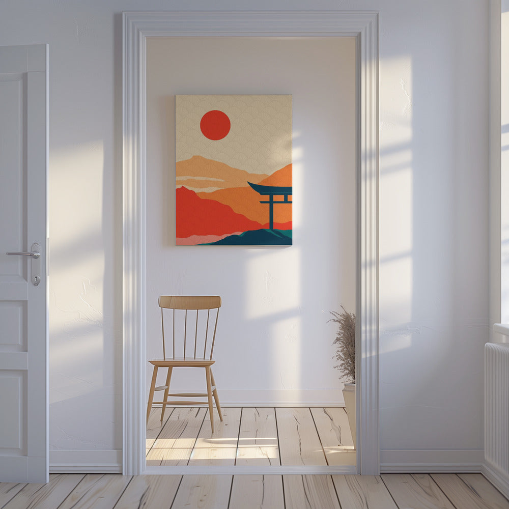 Rozkosz zachodu słońca | Wydruki na łótnie