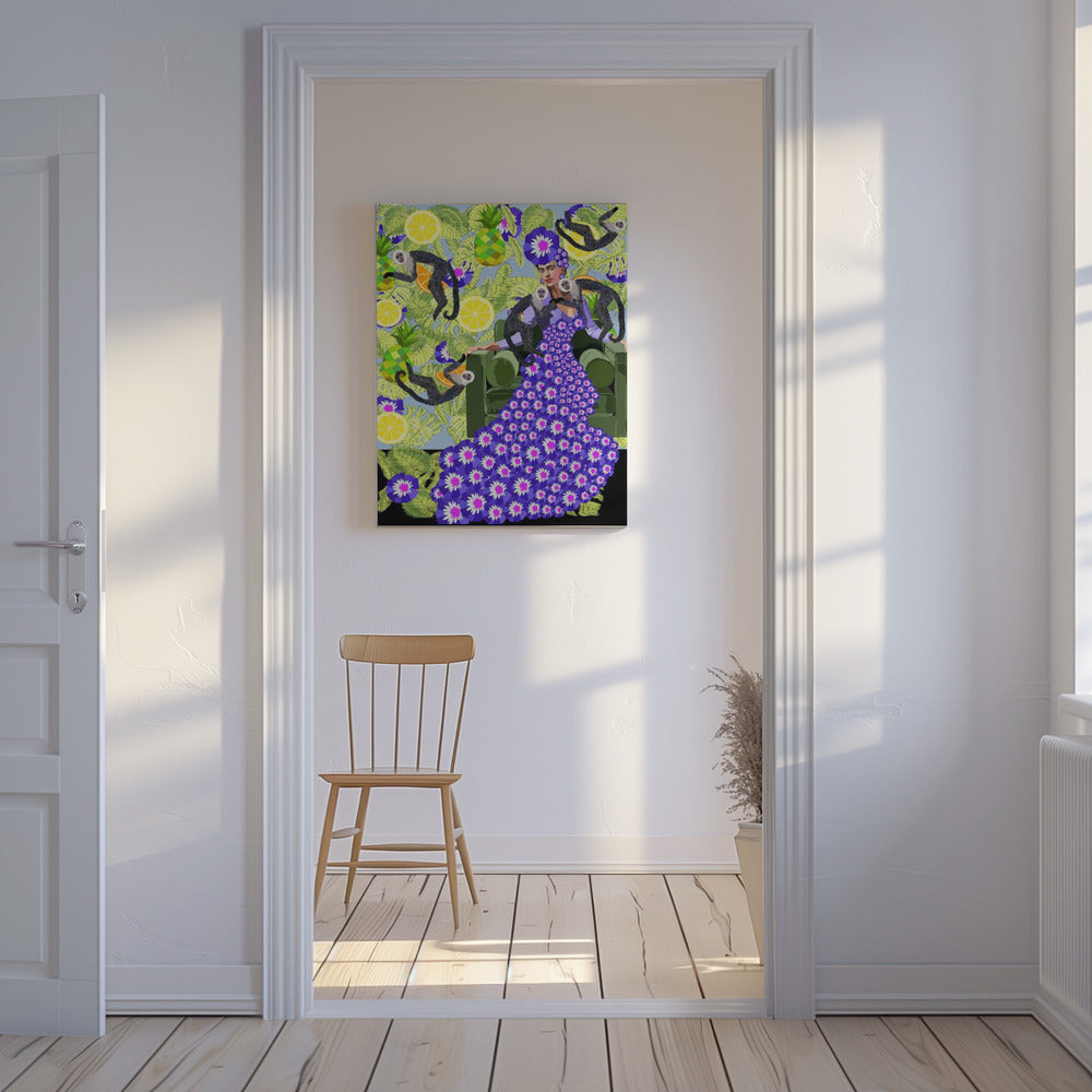 Frida puutarhassa | Canvastaulut