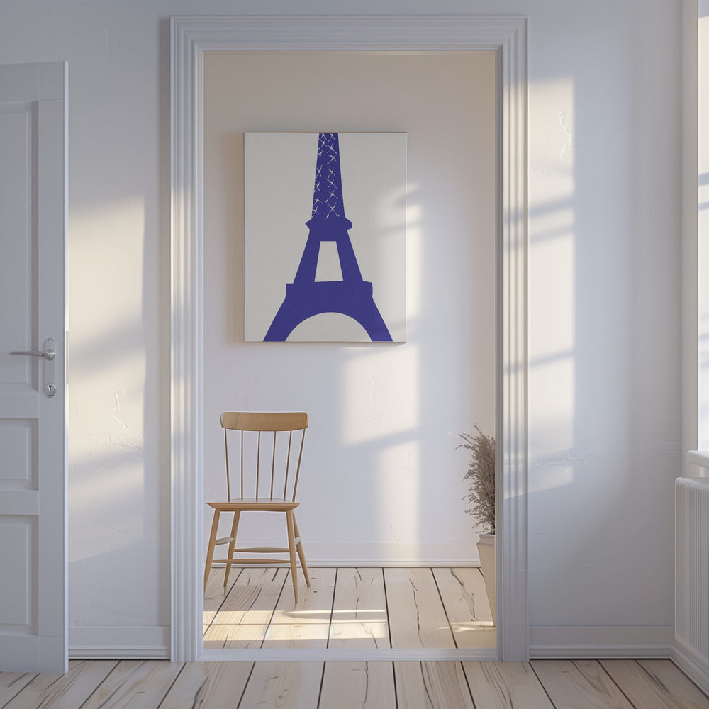 Eiffel Bleu | Canvas