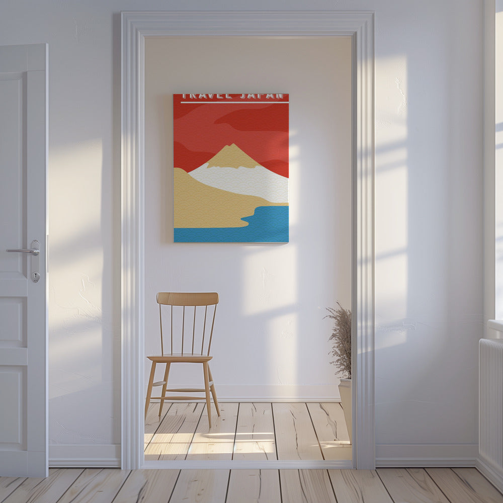 Traval Japan Minimilism Ii | Canvas