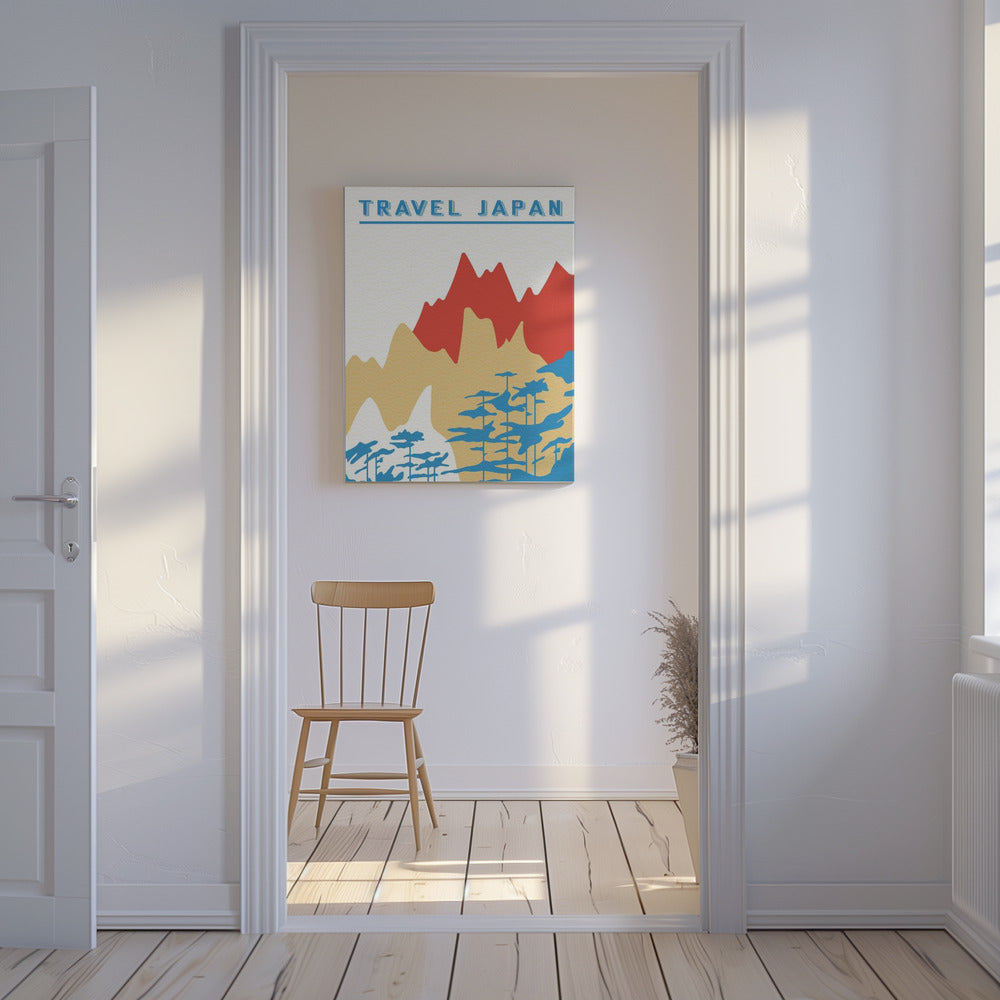 Traval Japani Minimilismi III | Canvastaulut