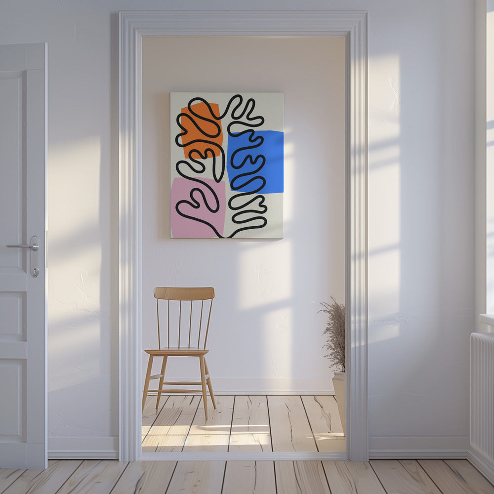 Henri Matisse’s Fabulous Algae #3 | Canvas