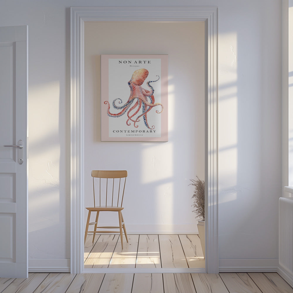 Ei taidetta Octopus | Canvastaulut