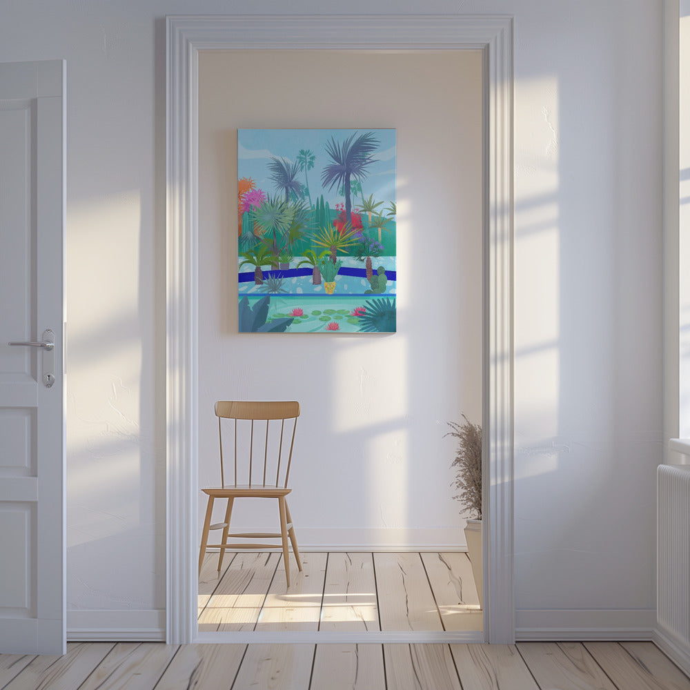 Moroccan Garden | Canvas
