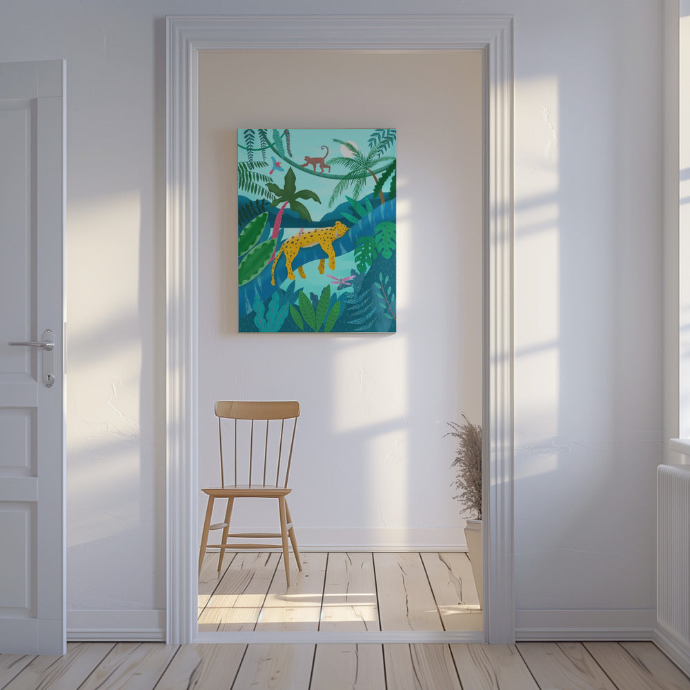 Jungle Leopard | Canvas