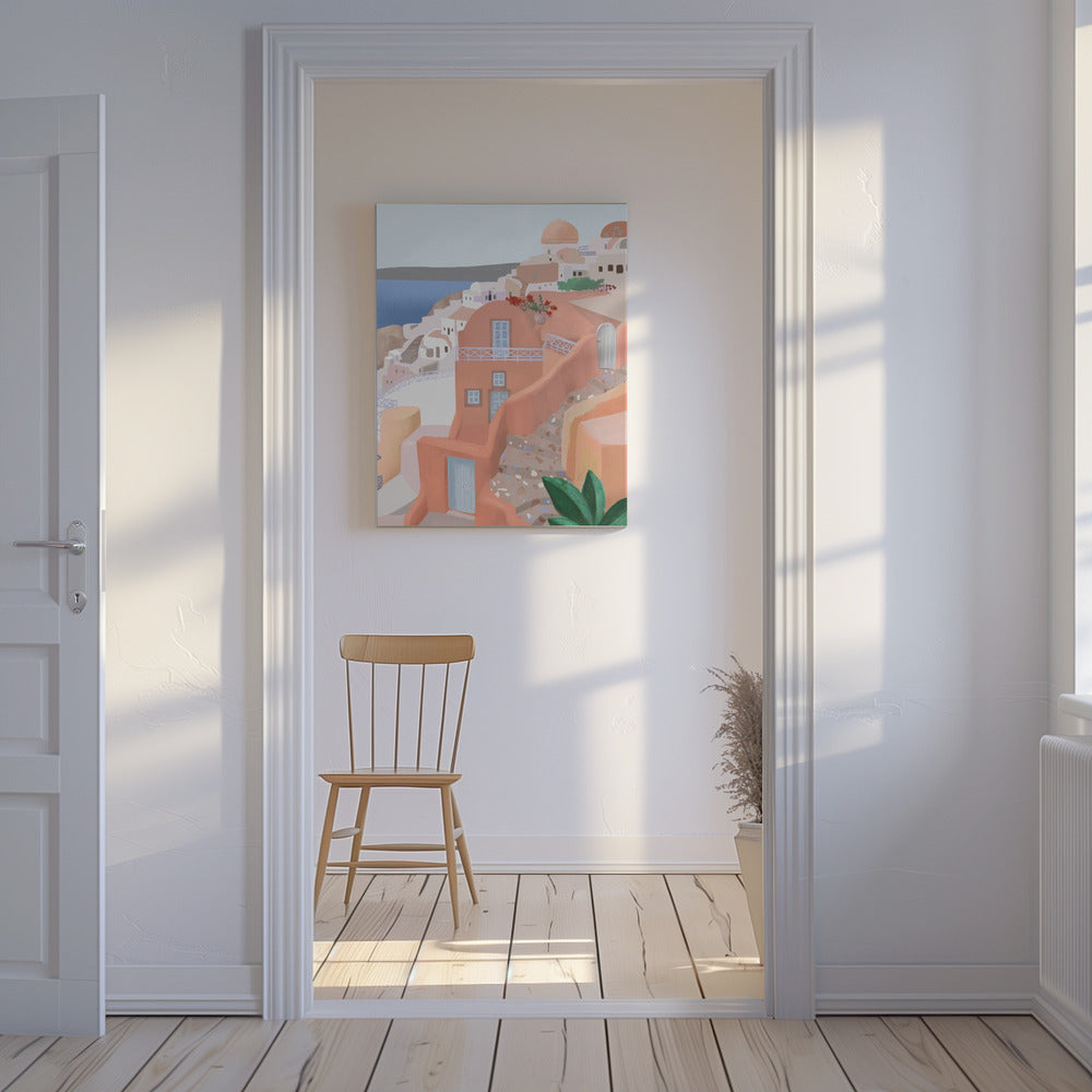 Santorini, Greece | Canvas